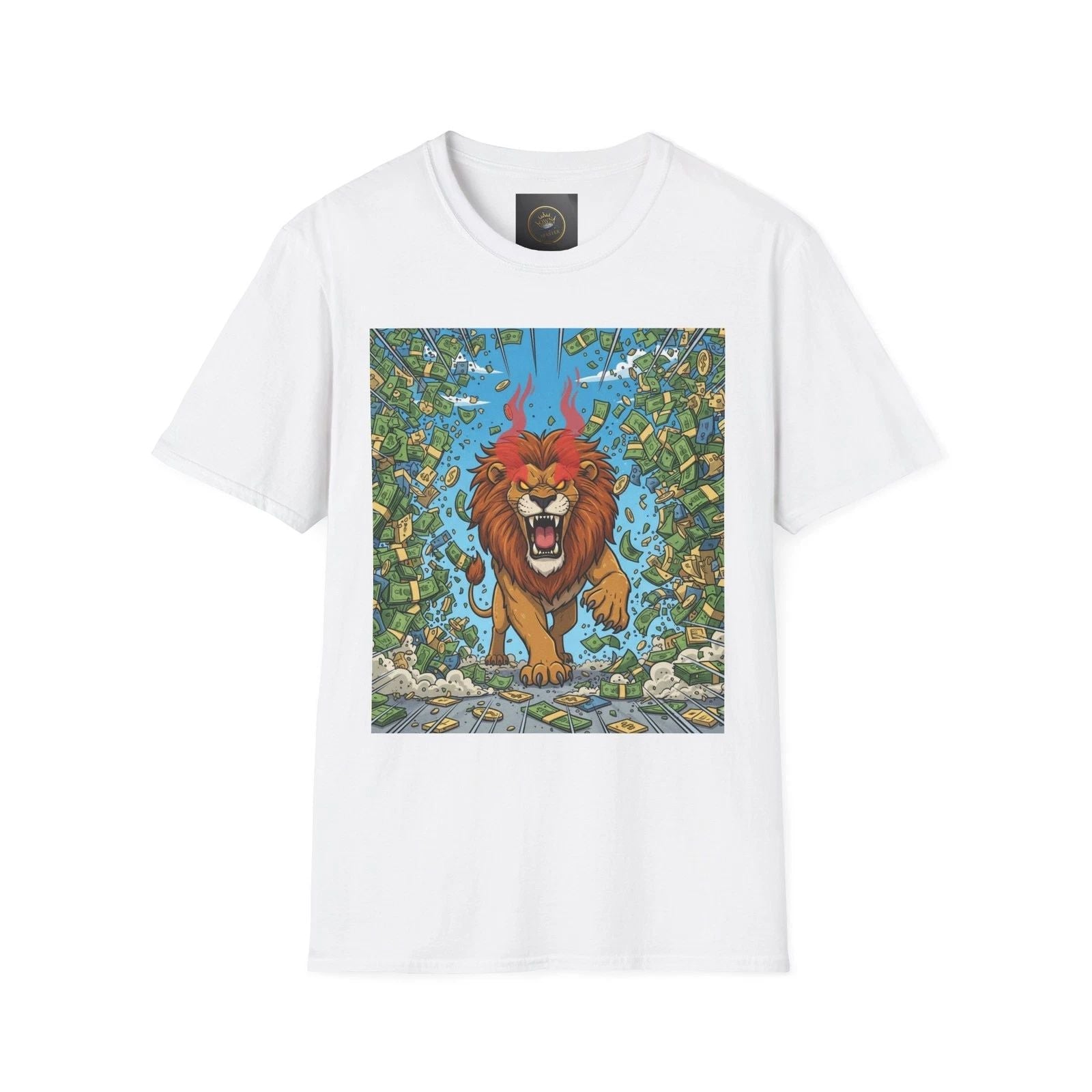 Bold Lion Graphic Tee | Unisex Softstyle T-Shirt | Perfect for Animal [...] Unisex T-shirt, Sweatshirt, Hoodie, Long Sleeve Tee - T-Shirt, Sweatshirt, Hoodie
