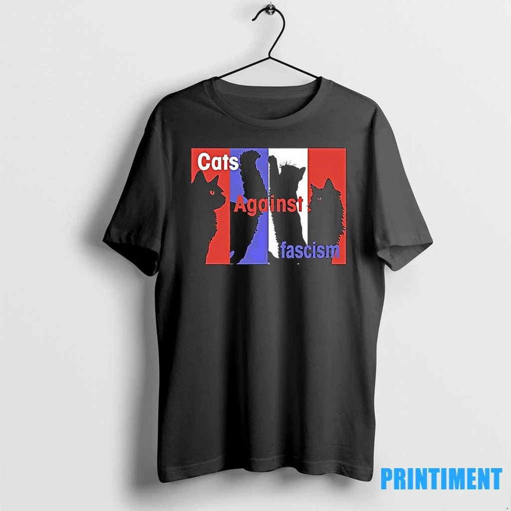 Cats Against Fascism Anti Ice Ablolish Ice Catifa Tshirts Sweater Unisex T-shirt, Sweatshirt, Hoodie, Long Sleeve Tee - T-Shirt, Sweatshirt, Hoodie