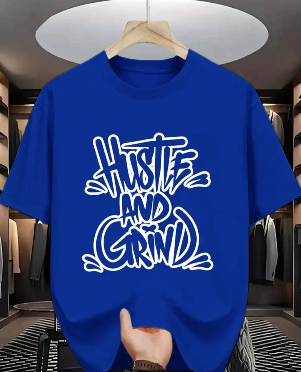 Men's Novelty T Shirt Street Wear Urban Fashion Trend New Blue XL Short Sleeve Unisex T-shirt, Sweatshirt, Hoodie, Long Sleeve Tee - T-Shirt, Sweatshirt, Hoodie