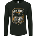Iron Heart Biker Motorcycle Motorbike Mens Long Sleeve T-Shirt Unisex T-shirt, Sweatshirt, Hoodie, Long Sleeve Tee - T-Shirt, Sweatshirt, Hoodie
