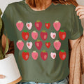 Strawberries Fruit Strawberry Plant Gardening Shirt Gardener Tee T-Shirt #GD Unisex T-shirt, Sweatshirt, Hoodie, Long Sleeve Tee - T-Shirt, Sweatshirt, Hoodie
