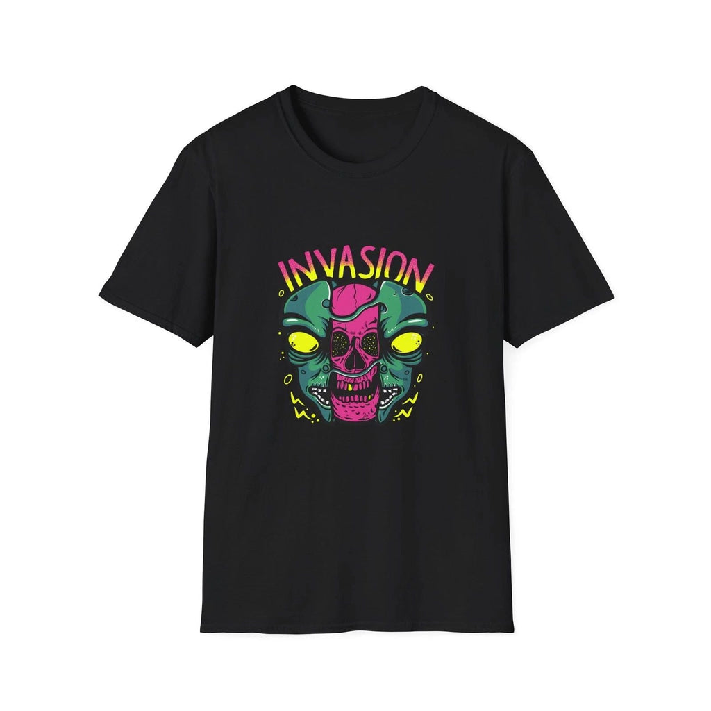Alien Invasion Graphic T-Shirt, Unisex Tee, Casual Wear, Sci-Fi Humor, [...] Unisex T-shirt, Sweatshirt, Hoodie, Long Sleeve Tee - T-Shirt, Sweatshirt, Hoodie