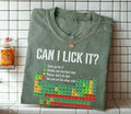 Can I Lick It Funny Science T-Shirt Periodic Table Humor Nerd Geek Chemistry Tee Unisex T-shirt, Sweatshirt, Hoodie, Long Sleeve Tee - T-Shirt, Sweatshirt, Hoodie