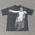 Evangelion Lilith Anime Graphic Streetwear Heavy Cotton T-Shirt Washed Unisex T-shirt, Sweatshirt, Hoodie, Long Sleeve Tee - T-Shirt, Sweatshirt, Hoodie