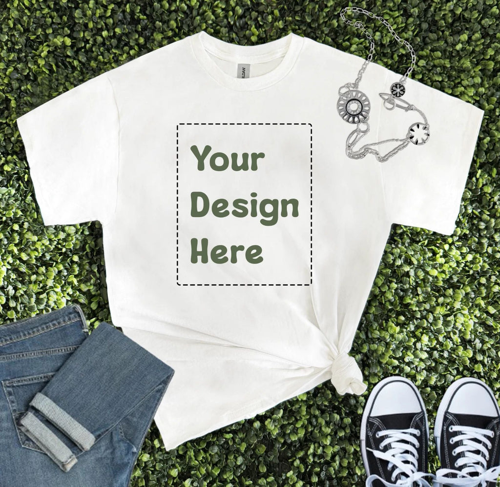 Custom Tee Personalized T Shirt Print Your Logo Photo Text Custom Made T Shirt Unisex T-shirt, Sweatshirt, Hoodie, Long Sleeve Tee - T-Shirt, Sweatshirt, Hoodie