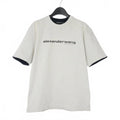 Alexander Wang XS Gray Cotton Layered Logo T-Shirt Short Sleeve Used B Unisex T-shirt, Sweatshirt, Hoodie, Long Sleeve Tee - T-Shirt, Sweatshirt, Hoodie