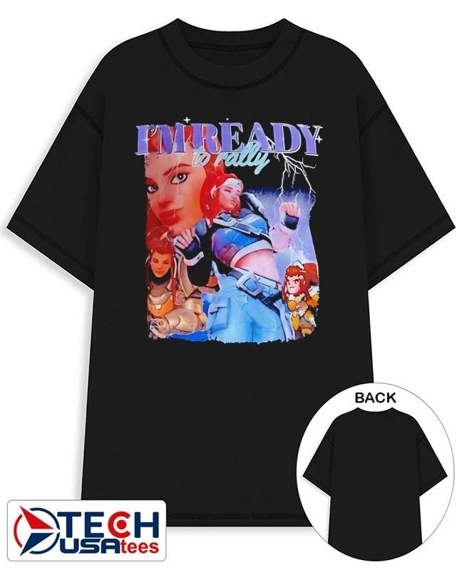 Im ready to rally shirt Unisex T-shirt, Sweatshirt, Hoodie, Long Sleeve Tee - T-Shirt, Sweatshirt, Hoodie