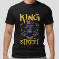 King of The Street Gorilla Graphic Tee Hip Hop Style Urban Streetwear Unisex Top Unisex T-shirt, Sweatshirt, Hoodie, Long Sleeve Tee - T-Shirt, Sweatshirt, Hoodie