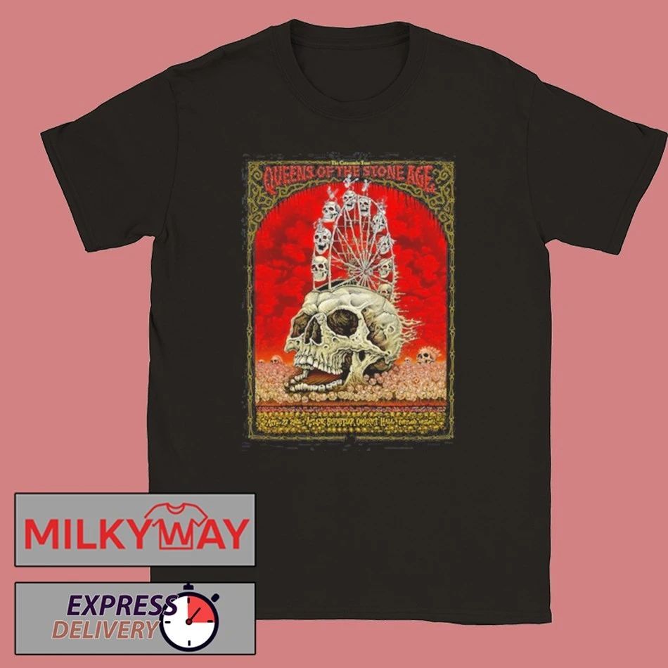 QOTSA Portland, Arlene Schnitzer Concert Hall, Apr 27, 2026 Event shirt Unisex T-shirt, Sweatshirt, Hoodie, Long Sleeve Tee - T-Shirt, Sweatshirt, Hoodie
