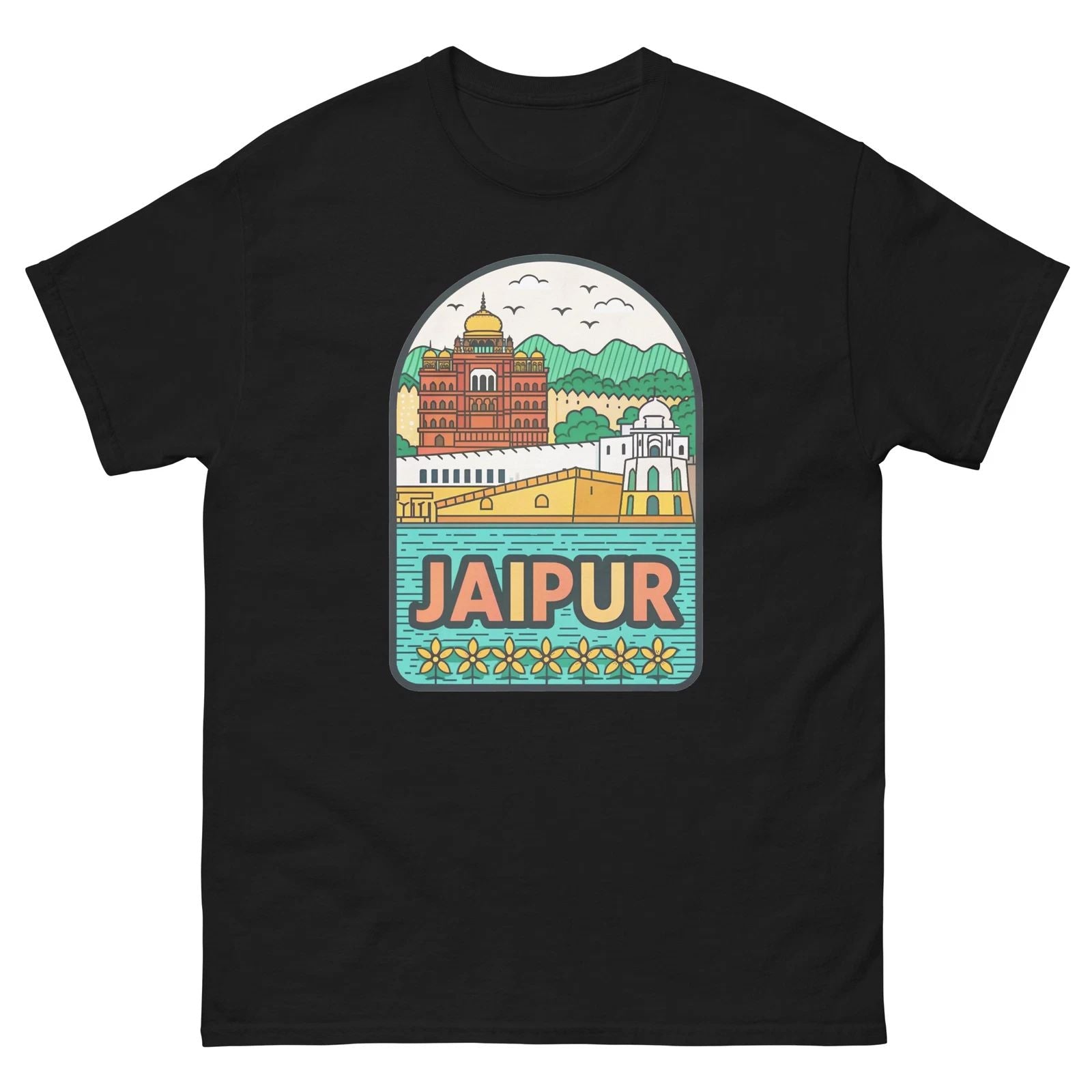 Jaipur World Travel Urban Area City T-Shirt Unisex T-shirt, Sweatshirt, Hoodie, Long Sleeve Tee - T-Shirt, Sweatshirt, Hoodie