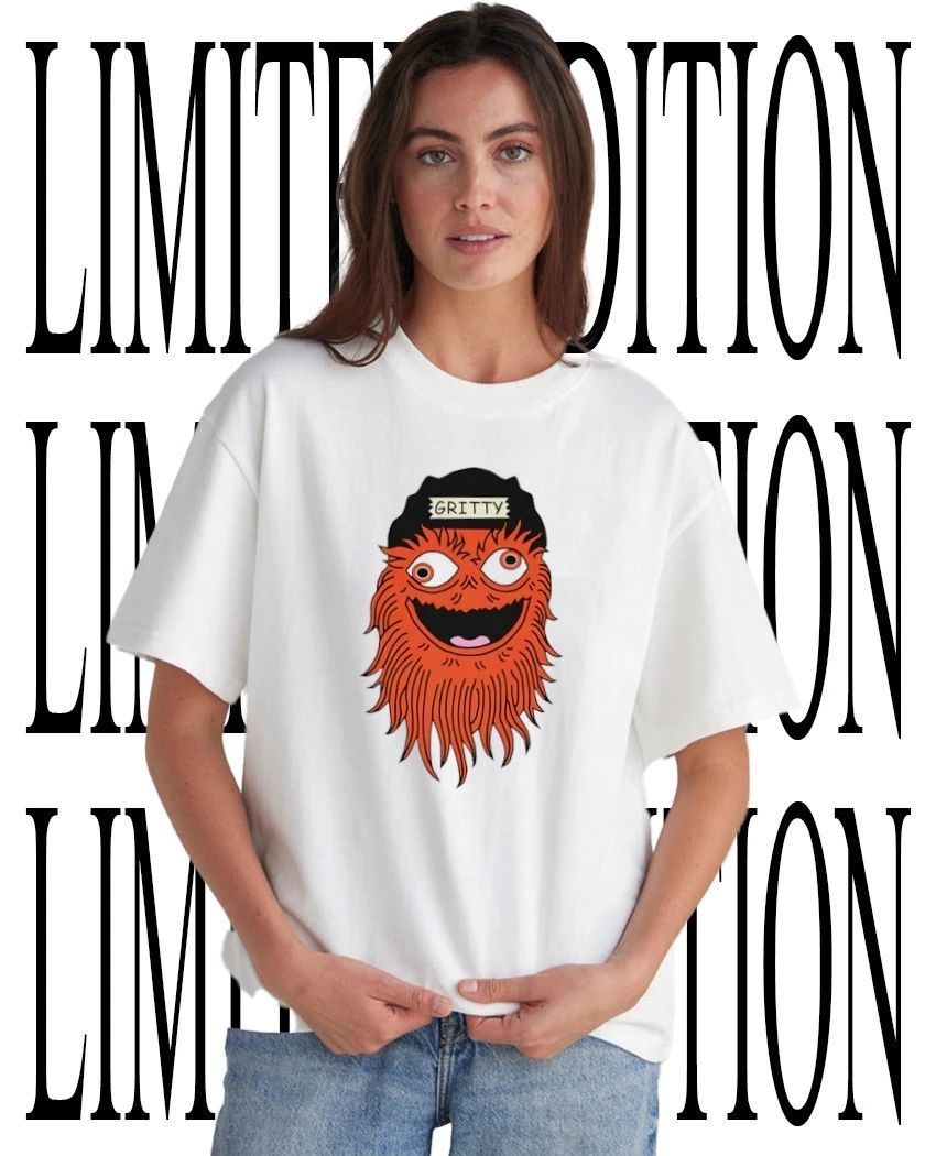 Philadelphia Flyers Hockey Gritty mascot shirt Unisex T-shirt, Sweatshirt, Hoodie, Long Sleeve Tee - T-Shirt, Sweatshirt, Hoodie