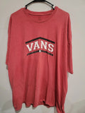 VANS Off The Wall 1966 Men's Size XXL Short Sleeve RED crew Neck T Shirt Unisex T-shirt, Sweatshirt, Hoodie, Long Sleeve Tee - T-Shirt, Sweatshirt, Hoodie