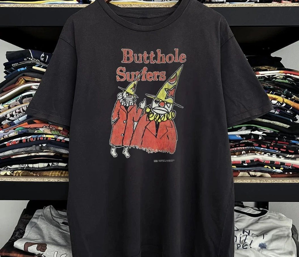 1996 Butthole Surfers Black Tee Shirt Reprint Gift Fan Shirt  AN69991 Unisex T-shirt, Sweatshirt, Hoodie, Long Sleeve Tee - T-Shirt, Sweatshirt, Hoodie
