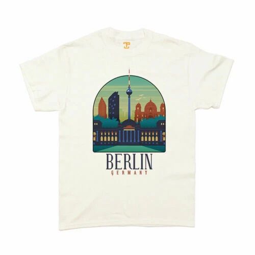 Berlin Germany T-Shirt (SB) Holiday capital Berlin Wall Unisex T-shirt, Sweatshirt, Hoodie, Long Sleeve Tee - T-Shirt, Sweatshirt, Hoodie
