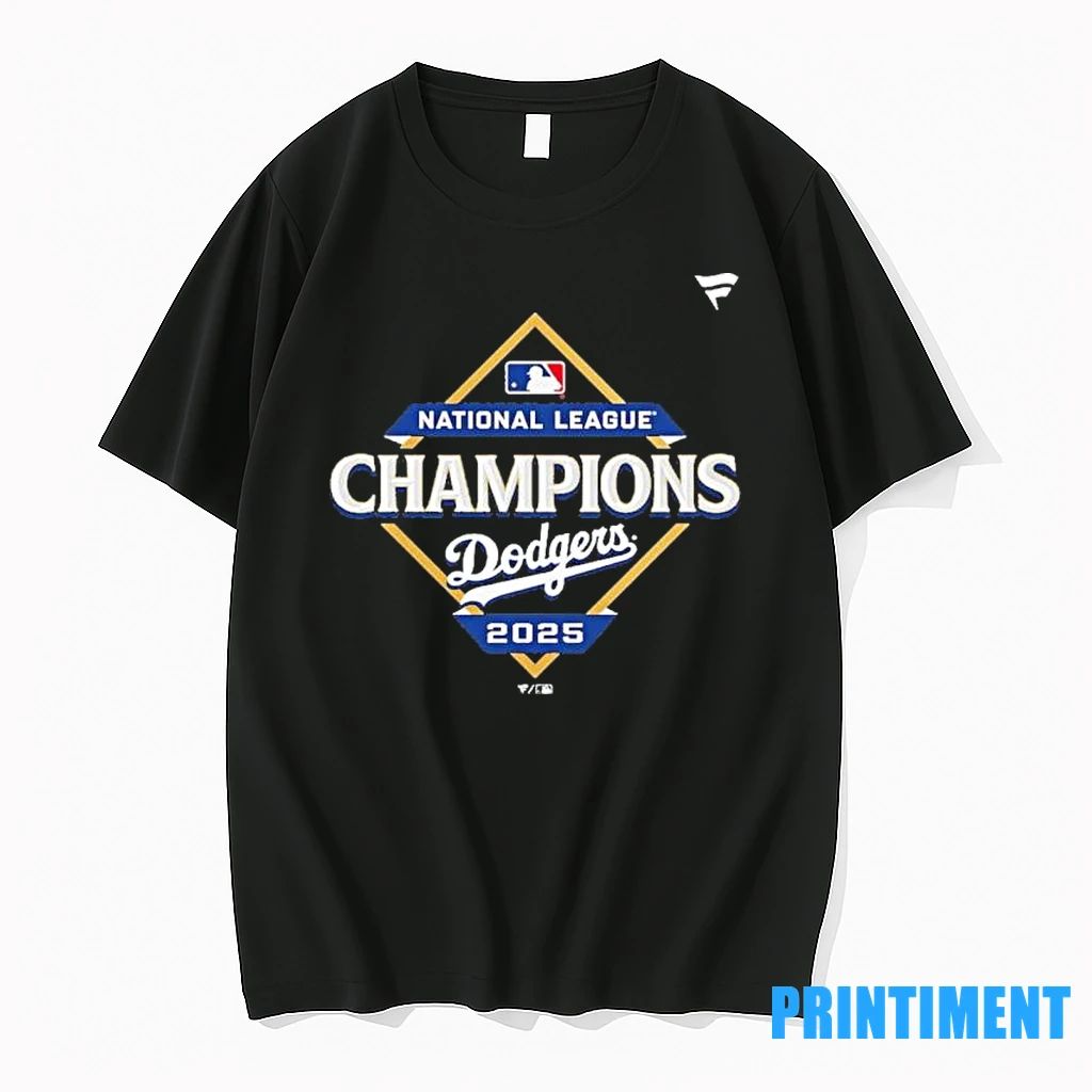 Los Angeles Dodgers 2025 National League Champions Locker Room Tshirts Sweater Unisex T-shirt, Sweatshirt, Hoodie, Long Sleeve Tee - T-Shirt, Sweatshirt, Hoodie