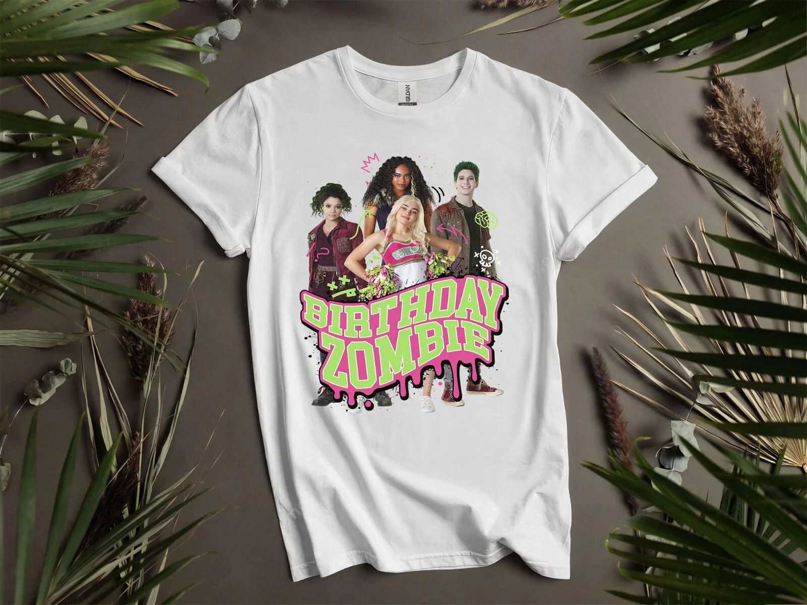 Zombies Birthday Zombie Poster Wdw Magic Hoodie Tshirt Men Women Unisex AD788 Unisex T-shirt, Sweatshirt, Hoodie, Long Sleeve Tee - T-Shirt, Sweatshirt, Hoodie