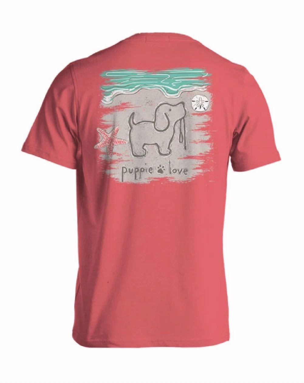 Puppie Love Dog Sand Pup Short Sleeve T-Shirt NEW Fast Free Ship Unisex T-shirt, Sweatshirt, Hoodie, Long Sleeve Tee - T-Shirt, Sweatshirt, Hoodie