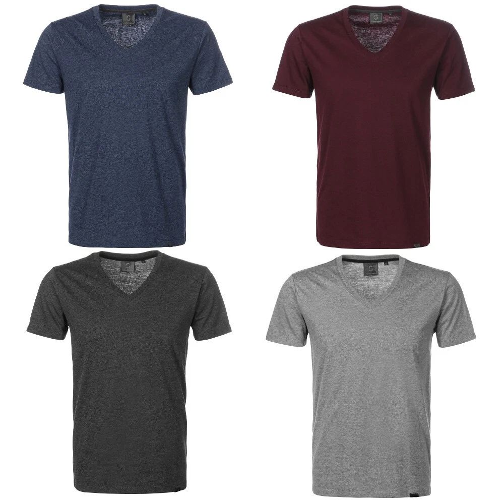 STREETSPUN Basic V T-Shirt Heather Melange V-Ausschnitt Shirts Modern Herren Tee Unisex T-shirt, Sweatshirt, Hoodie, Long Sleeve Tee - T-Shirt, Sweatshirt, Hoodie