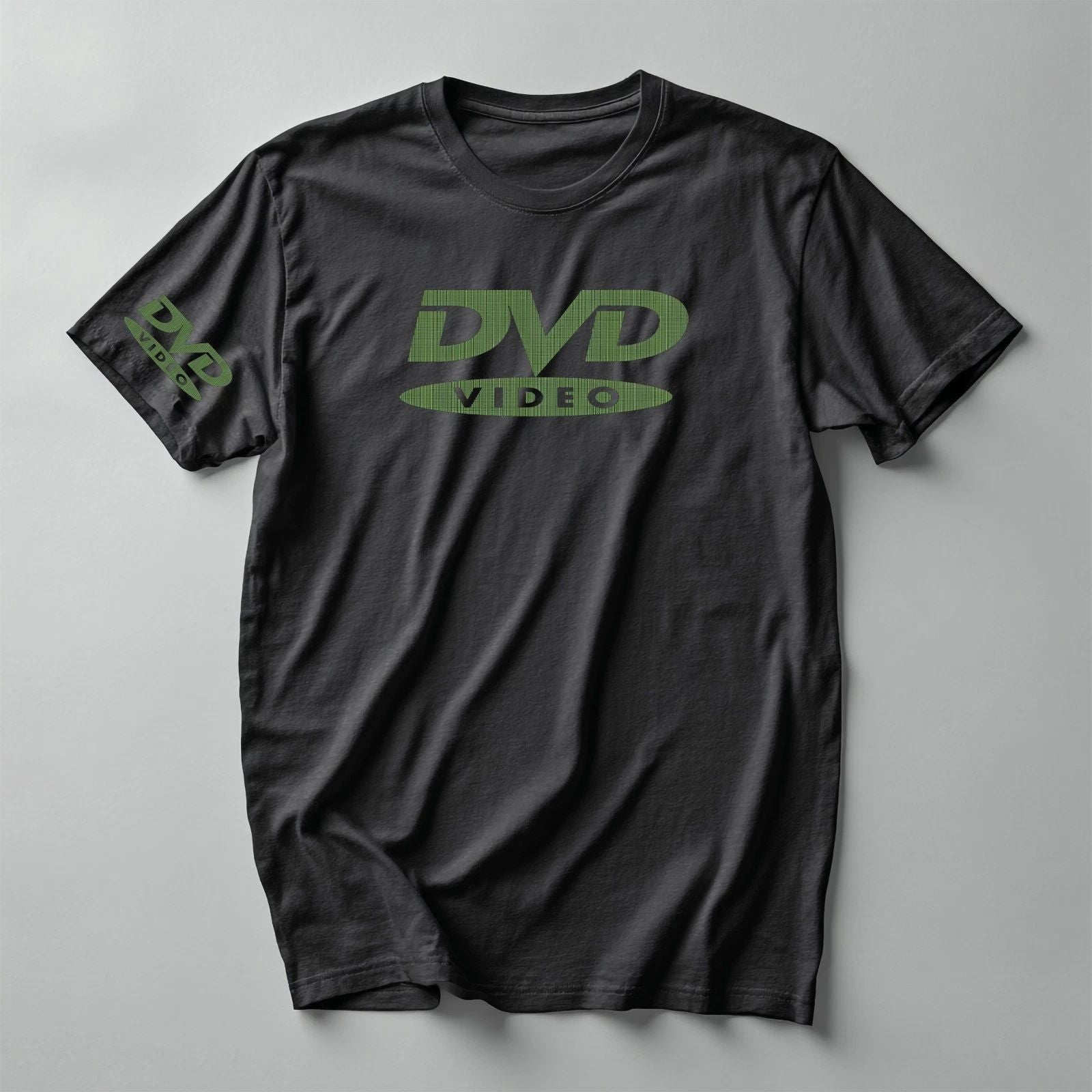 DVD Video Style Graphic T Shirt Retro Media Screen Design Unisex T-shirt, Sweatshirt, Hoodie, Long Sleeve Tee - T-Shirt, Sweatshirt, Hoodie