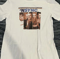 White Graphic *NSYNC T-Shirt Size M Unisex T-shirt, Sweatshirt, Hoodie, Long Sleeve Tee - T-Shirt, Sweatshirt, Hoodie