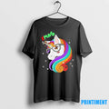 Xmas Glasses Unicorn Rainbow Hair Holiday Tshirts Sweater Unisex T-shirt, Sweatshirt, Hoodie, Long Sleeve Tee - T-Shirt, Sweatshirt, Hoodie