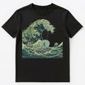 Steampunk Enthusiast Great Wave Sci Fi Ship Japanese Art Unisex T-Shirt Unisex T-shirt, Sweatshirt, Hoodie, Long Sleeve Tee - T-Shirt, Sweatshirt, Hoodie