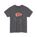 Elegant Rose T-Shirt - Minimalist Floral Graphic Tee for Nature Lovers Unisex T-shirt, Sweatshirt, Hoodie, Long Sleeve Tee - T-Shirt, Sweatshirt, Hoodie