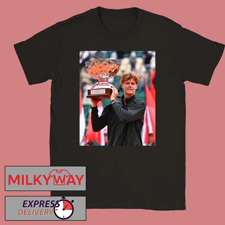 Jannik Sinner 2026 Rolex Monte Carlo Masters Champions Shirt Unisex T-shirt, Sweatshirt, Hoodie, Long Sleeve Tee - T-Shirt, Sweatshirt, Hoodie