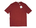 Kired by Kiton $250 Crepe Cotton Short Sleeve Brick Red Slim T-Shirt L (52 IT) Unisex T-shirt, Sweatshirt, Hoodie, Long Sleeve Tee - T-Shirt, Sweatshirt, Hoodie