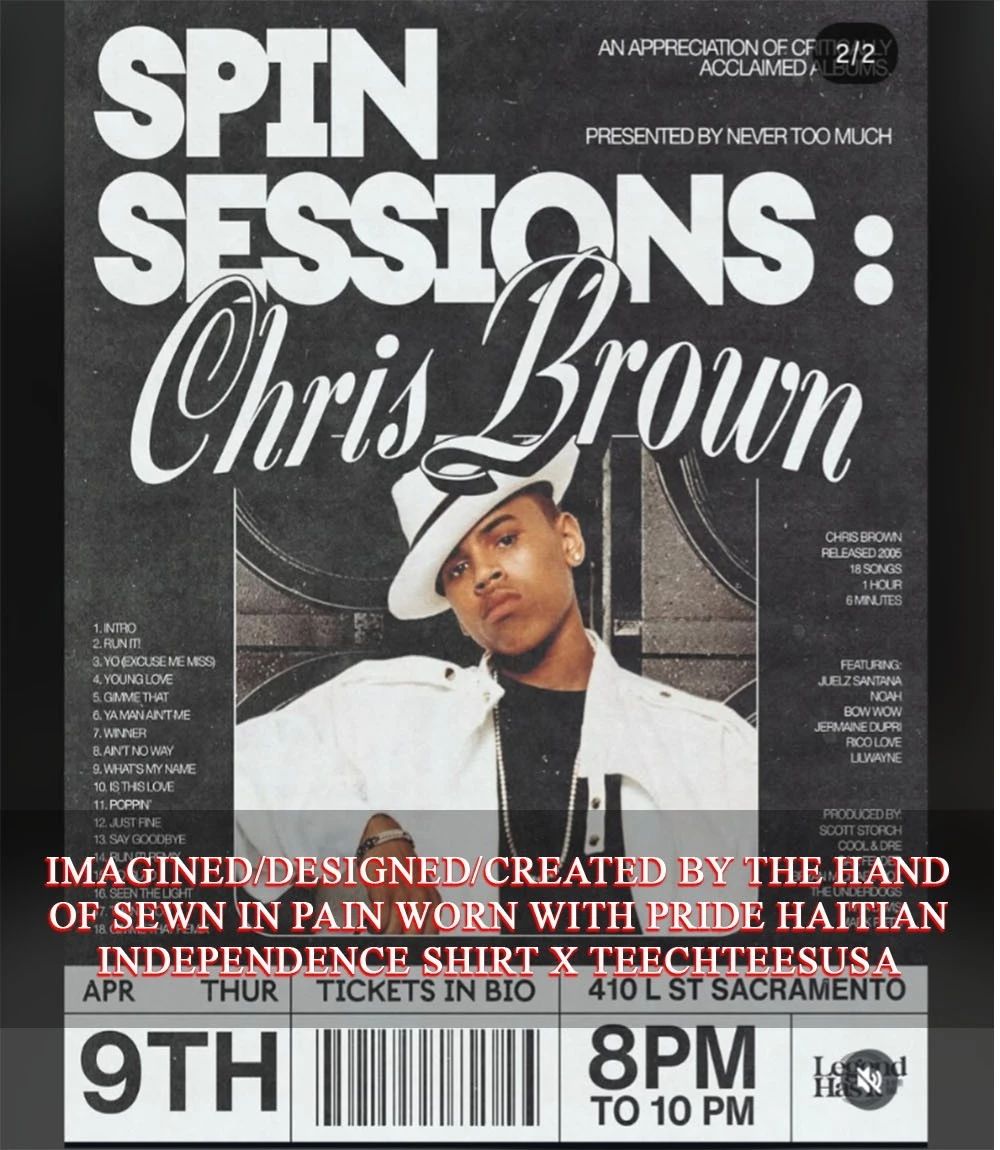 Spin Sessions Chris Brown shirt Unisex T-shirt, Sweatshirt, Hoodie, Long Sleeve Tee - T-Shirt, Sweatshirt, Hoodie