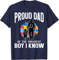 Autism Awareness for Proud Dad Support Autistic Kids T-Shirt Unisex T-shirt, Sweatshirt, Hoodie, Long Sleeve Tee - T-Shirt, Sweatshirt, Hoodie