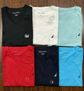 NWT Nautica Men's V Neck Tee Short Sleeve Solid Vee Neck T-Shirt S M L XL XXL 3X Unisex T-shirt, Sweatshirt, Hoodie, Long Sleeve Tee - T-Shirt, Sweatshirt, Hoodie