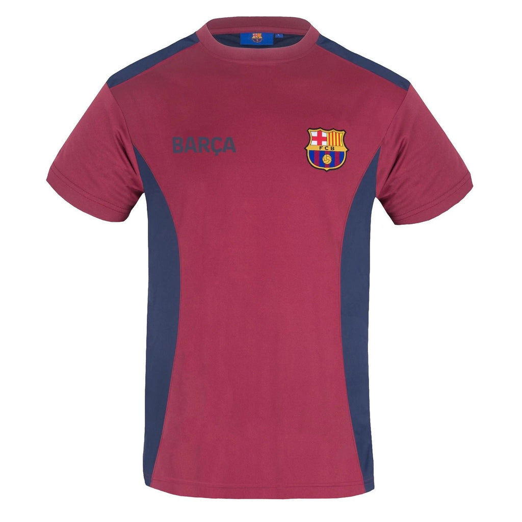 FC Barcelona Mens Official T-Shirt Poly Football Gift Unisex T-shirt, Sweatshirt, Hoodie, Long Sleeve Tee - T-Shirt, Sweatshirt, Hoodie