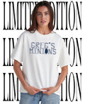 Gregs Minions shirt Unisex T-shirt, Sweatshirt, Hoodie, Long Sleeve Tee - T-Shirt, Sweatshirt, Hoodie
