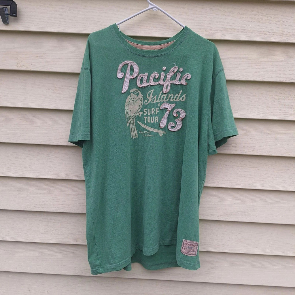 Vtg Y2K Old Navy Heritage Surf XXL Shirt Preppy Academia Skater Pinkman Unisex T-shirt, Sweatshirt, Hoodie, Long Sleeve Tee - T-Shirt, Sweatshirt, Hoodie