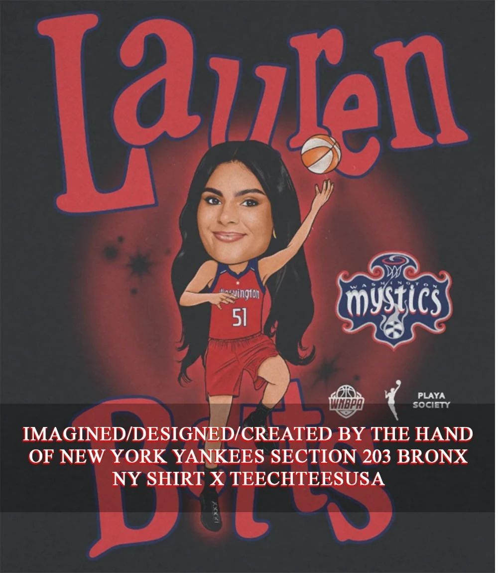 Lauren Betts Draft Washington Mystics 2026 WNBA caricature shirt Unisex T-shirt, Sweatshirt, Hoodie, Long Sleeve Tee - T-Shirt, Sweatshirt, Hoodie