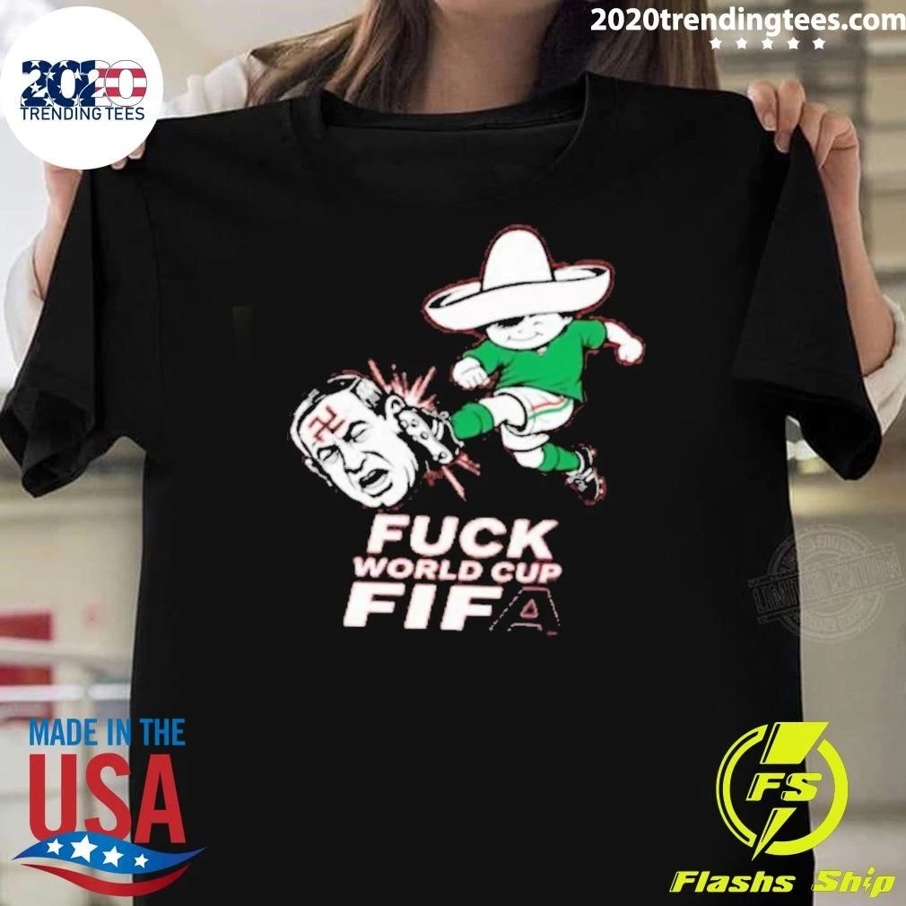 Fuck World Cup Fifa 2026 Shirt Unisex T-shirt, Sweatshirt, Hoodie, Long Sleeve Tee - T-Shirt, Sweatshirt, Hoodie