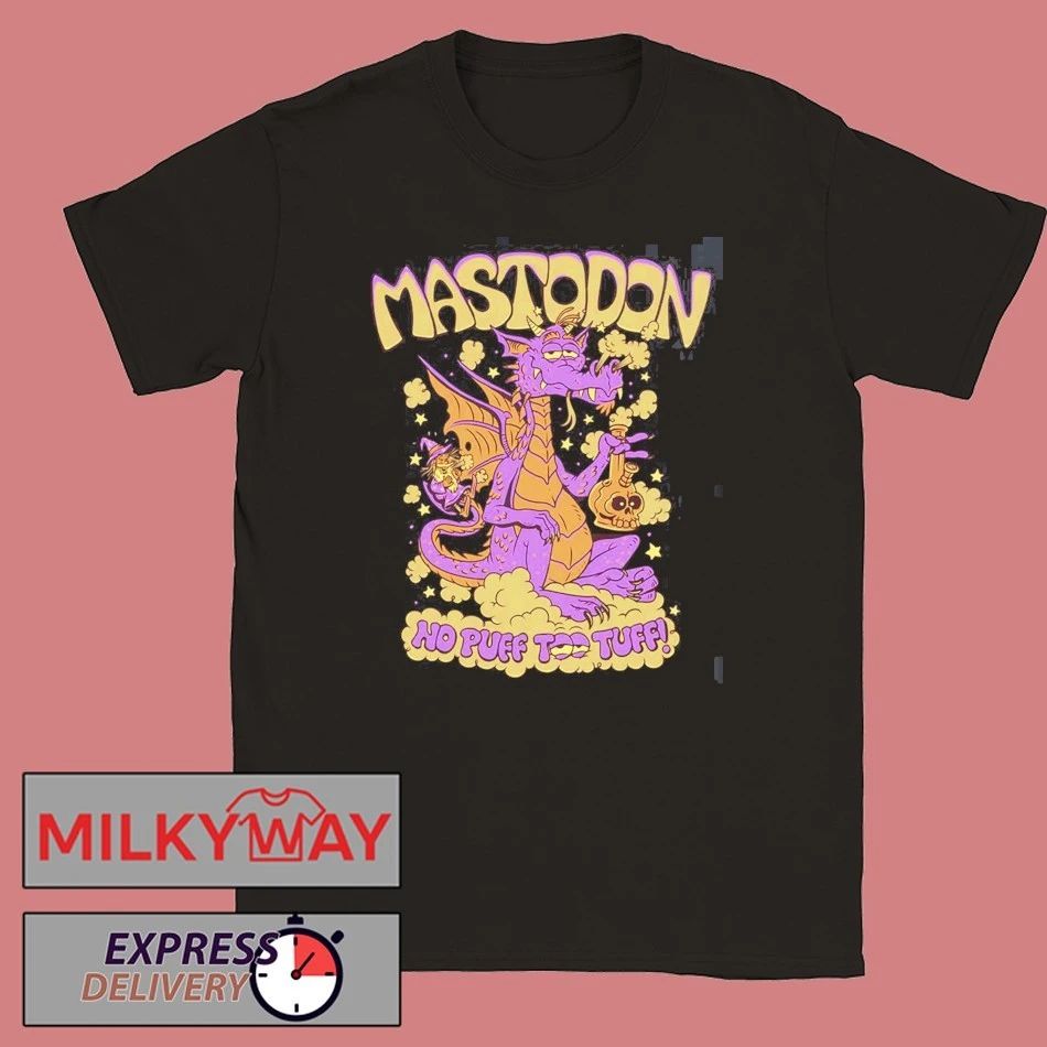 Mastodon No Puff Too Tuff 420 Day Celebrate Puff and The Wizard T-Shirt Unisex T-shirt, Sweatshirt, Hoodie, Long Sleeve Tee - T-Shirt, Sweatshirt, Hoodie