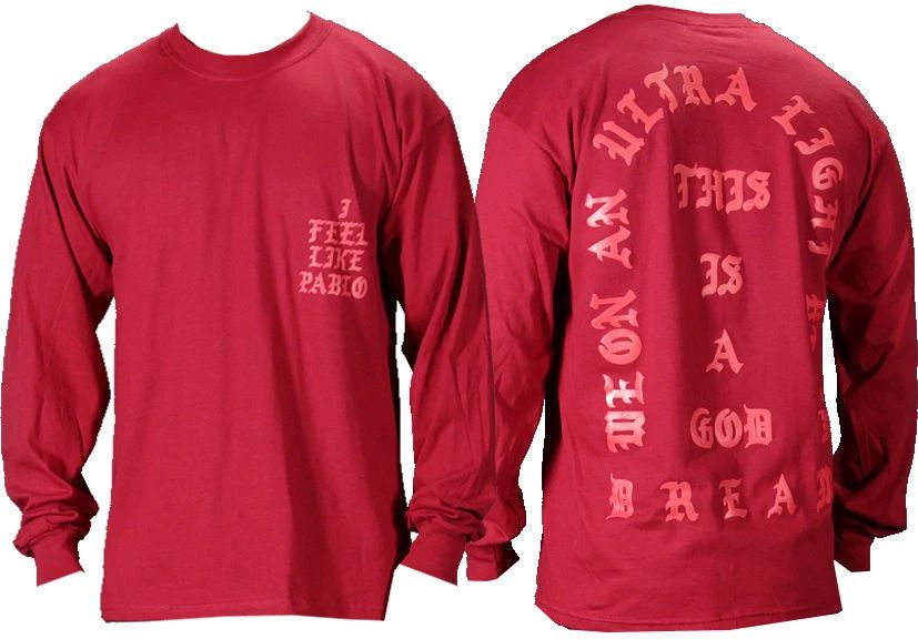 I Feel Like Pablo - Kanye West - Long Sleeve T-Shirt Unisex T-shirt, Sweatshirt, Hoodie, Long Sleeve Tee - T-Shirt, Sweatshirt, Hoodie