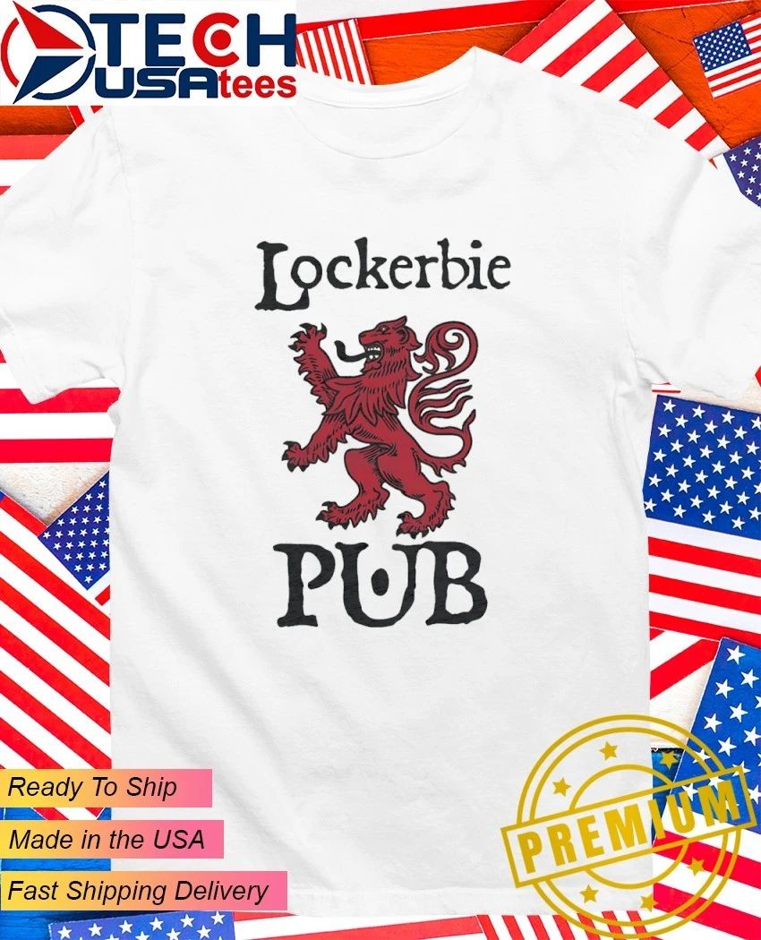 Lockerbie Pub logo shirt Unisex T-shirt, Sweatshirt, Hoodie, Long Sleeve Tee - T-Shirt, Sweatshirt, Hoodie