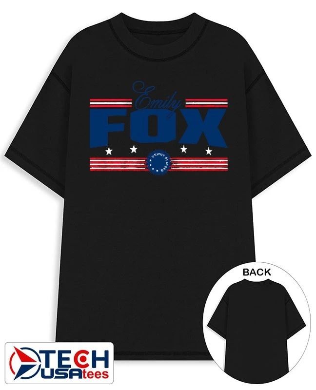 Emily Fox USWNT Players American Womens Soccer stars and stripes shirt Unisex T-shirt, Sweatshirt, Hoodie, Long Sleeve Tee - T-Shirt, Sweatshirt, Hoodie