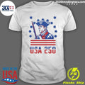 USA 250 Patriot America 250th Shirt Unisex T-shirt, Sweatshirt, Hoodie, Long Sleeve Tee - T-Shirt, Sweatshirt, Hoodie