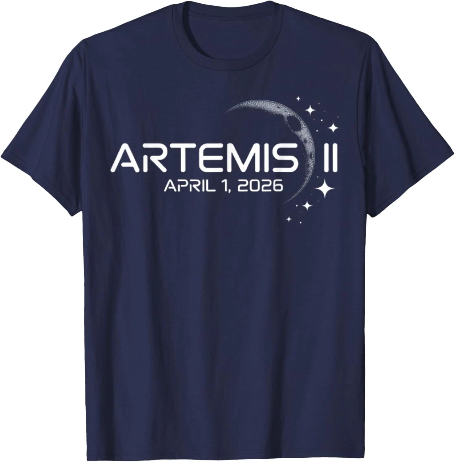 Artemis II 2 Launch to the Moon Space Mission April 2026 Unisex T-Shirt Unisex T-shirt, Sweatshirt, Hoodie, Long Sleeve Tee - T-Shirt, Sweatshirt, Hoodie