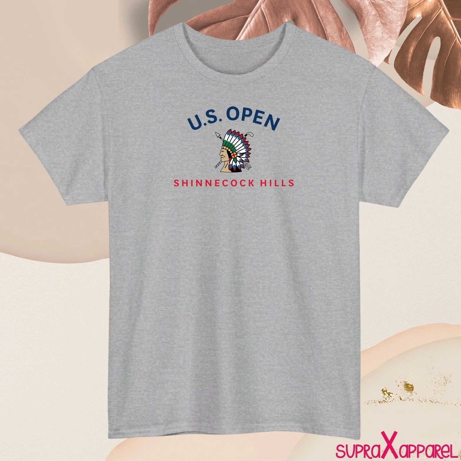 US Open Shinnecock 2026 Logo Mens T-Shirt Cotton Graphic Tee Made in USA S-5XL Unisex T-shirt, Sweatshirt, Hoodie, Long Sleeve Tee - T-Shirt, Sweatshirt, Hoodie
