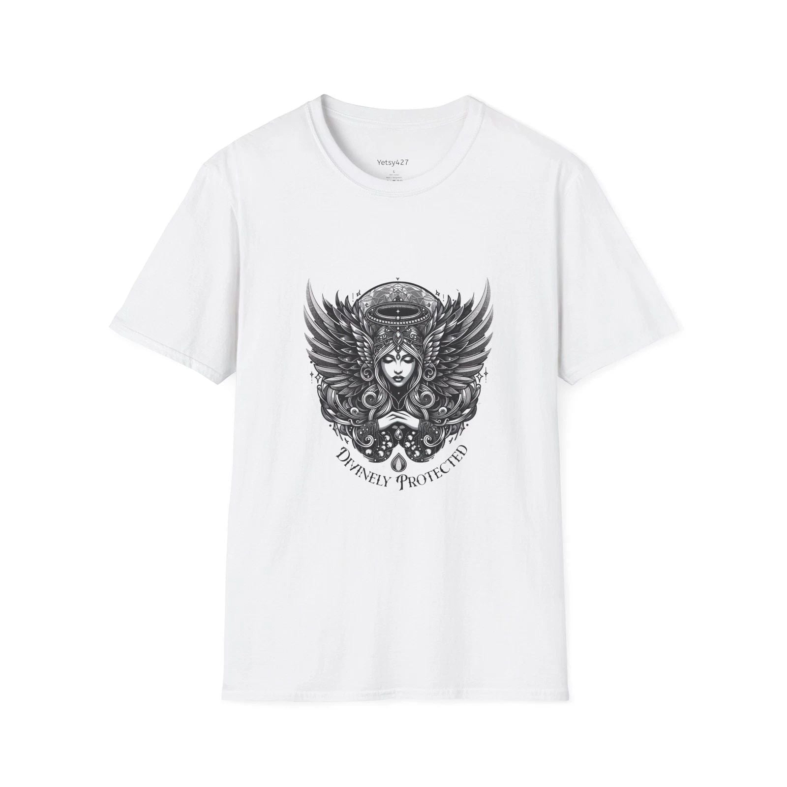 Valkyrie Winged Goddess T-Shirt | Norse Warrior Helmet Illustration Unisex T-shirt, Sweatshirt, Hoodie, Long Sleeve Tee - T-Shirt, Sweatshirt, Hoodie