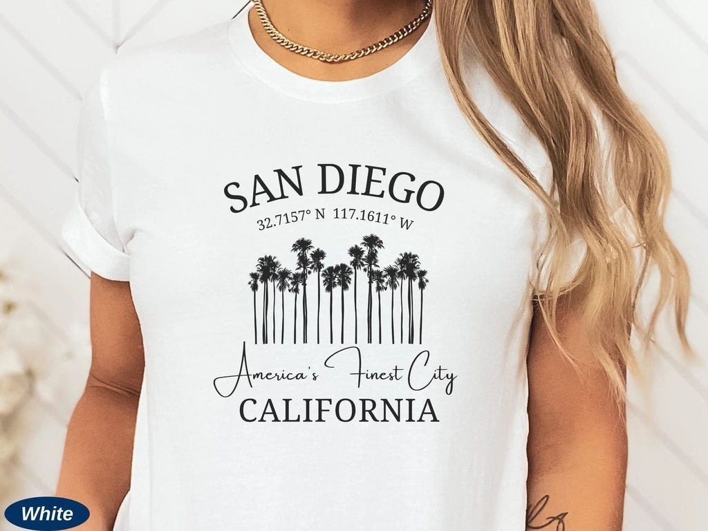 San Diego Shirt Travel Gift for California Trip Lover Souvenir Tee Unisex T-shirt, Sweatshirt, Hoodie, Long Sleeve Tee - T-Shirt, Sweatshirt, Hoodie