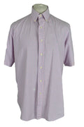 RALPH LAUREN Pink Short Sleeve Shirt size 17/XL Mens Custom Fit Checked Unisex T-shirt, Sweatshirt, Hoodie, Long Sleeve Tee - T-Shirt, Sweatshirt, Hoodie