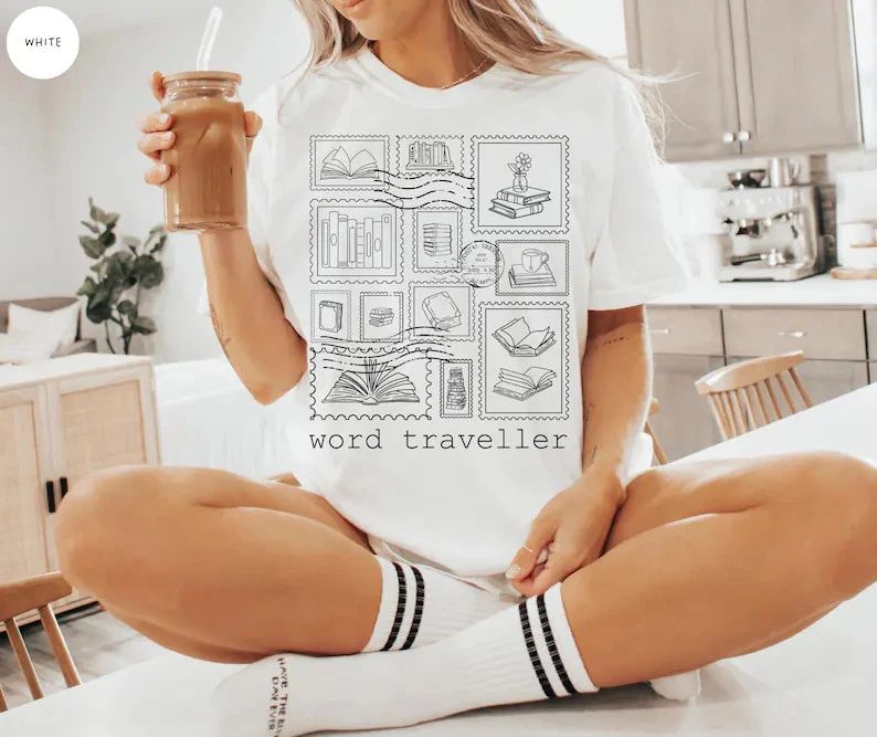 Word Traveller Comfort Tee Shirt Travel Lover Gift Soft Cotton Top Unisex T-shirt, Sweatshirt, Hoodie, Long Sleeve Tee - T-Shirt, Sweatshirt, Hoodie