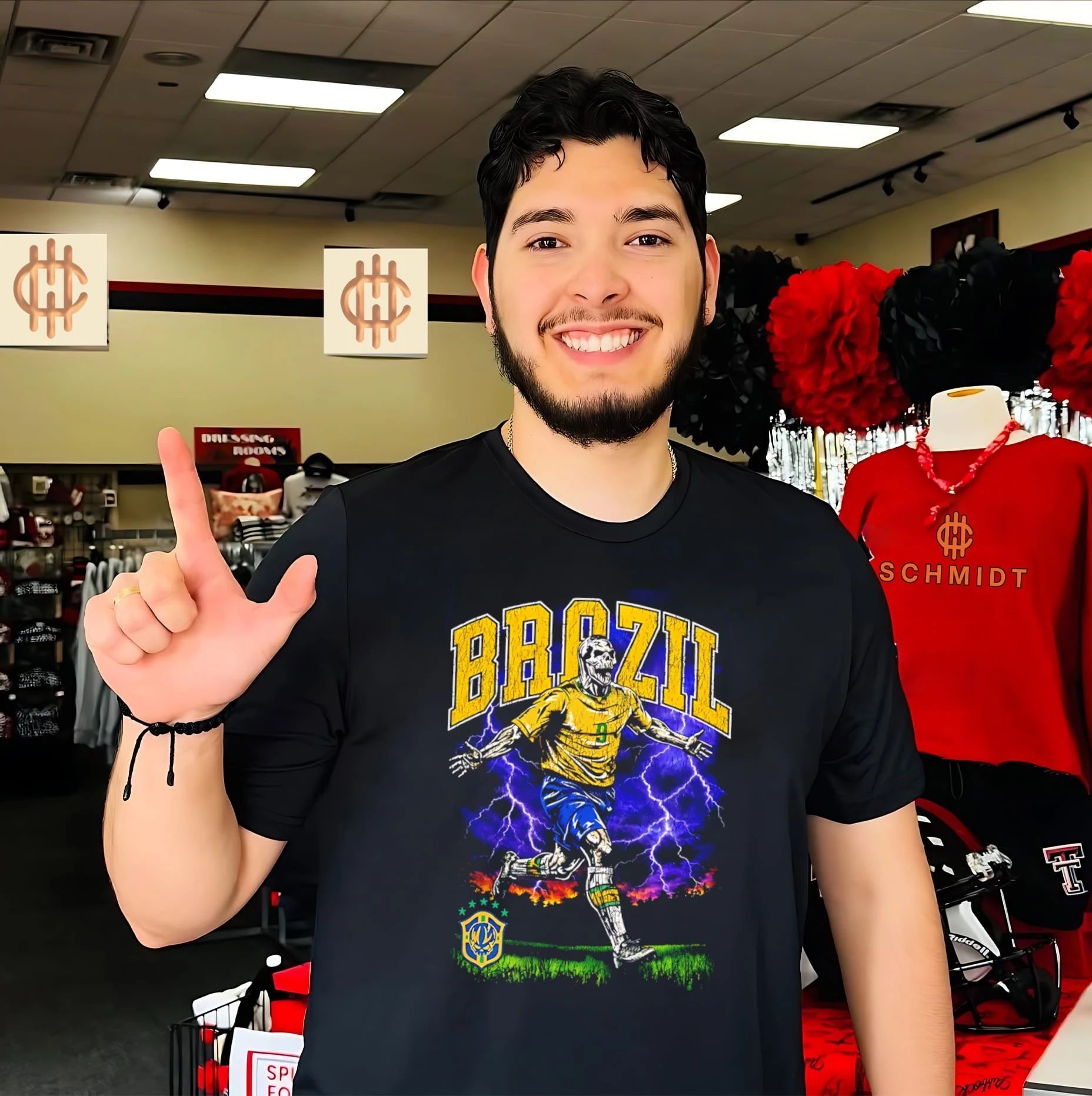 Brazil World Cup skeleton soccer player vintage shirt Unisex T-shirt, Sweatshirt, Hoodie, Long Sleeve Tee - T-Shirt, Sweatshirt, Hoodie