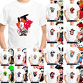 Horror T-SHIRT Halloween Gift Men Adult Kids Pennywise Jason Scream IT Top Tee Unisex T-shirt, Sweatshirt, Hoodie, Long Sleeve Tee - T-Shirt, Sweatshirt, Hoodie